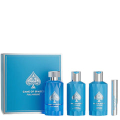 Game of Spades Full House by Jo Milano for Men 3.4 oz PAR 4pc Gift Set