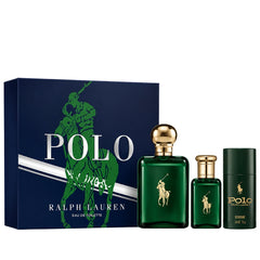 Polo Green by Ralph Lauren for Men 4.2 oz EDT 3pc Gift Set