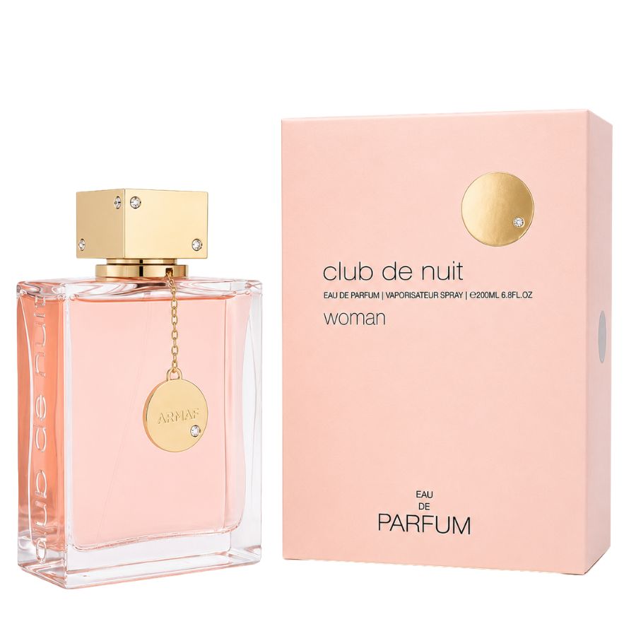 Club De Nuit Woman EDP perfume 6.7 oz gold bottle