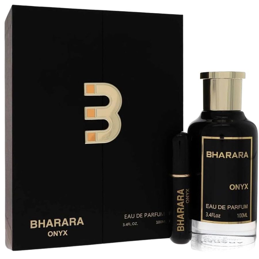 Bharara King Onyx EDP perfume 3.4 oz black bottle