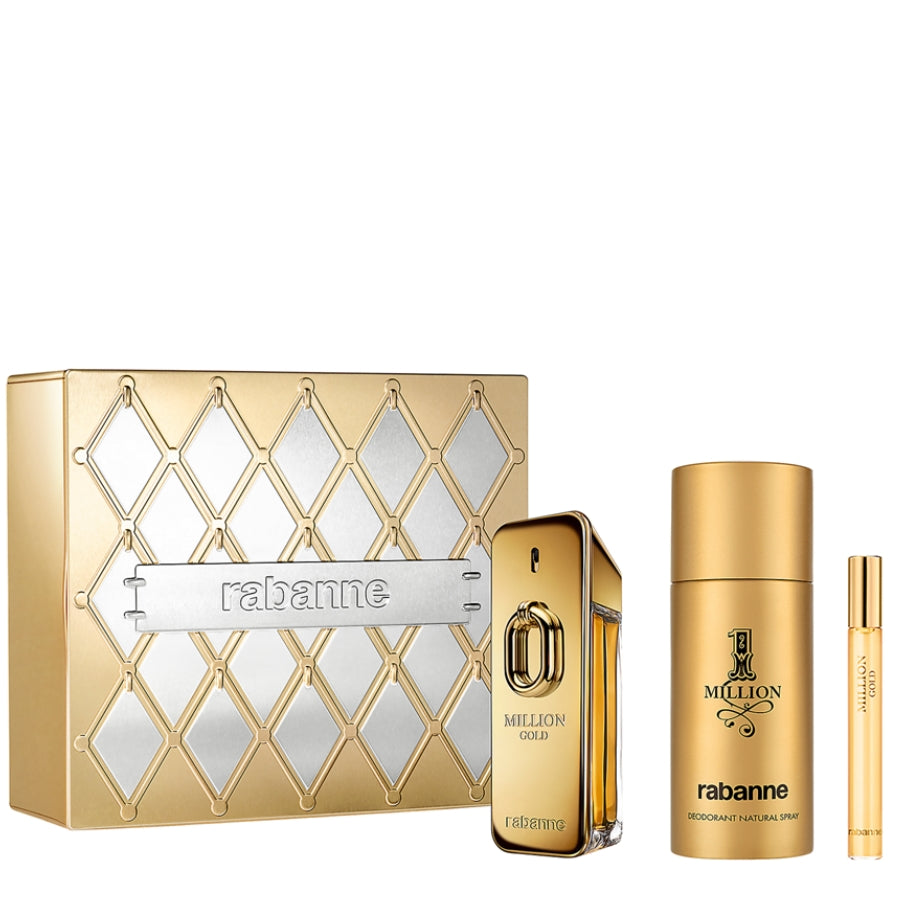 1 Million Gold Intense fragrance 3-piece gift set in gold