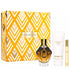 Million Gold For Her Parfum gift set 3 oz gold bottle