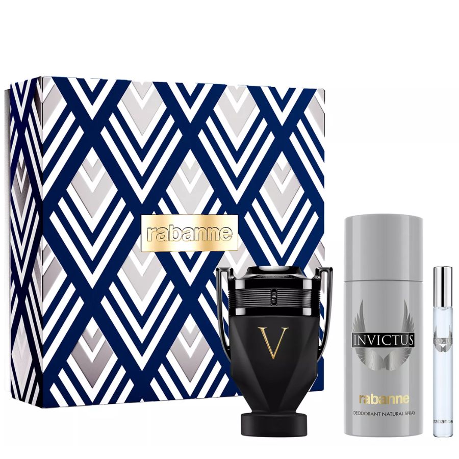 Invictus Victory Absolu Parfum gift set 3.4 oz trophy bottle