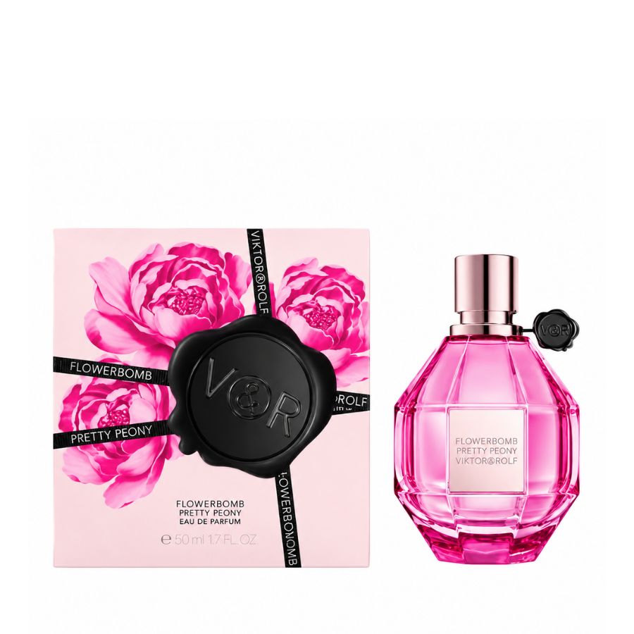 Viktor&Rolf Flowerbomb Pretty Peony perfume 3.4 oz pink bottle