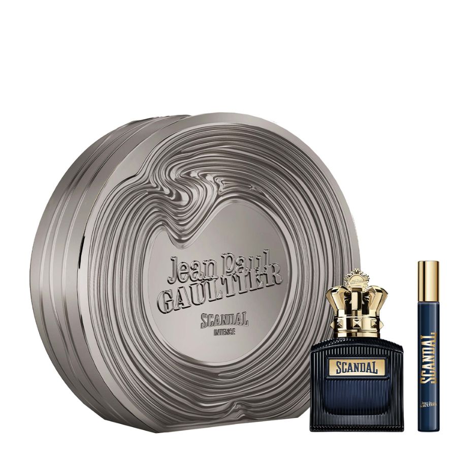 Scandal Intense by Jean Paul Gaultier for Men 3.4 oz EDP 2pc Gift Set (10 ml)