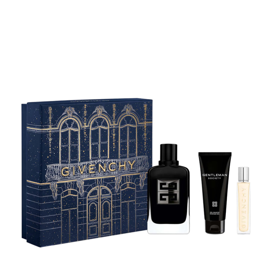 Gentleman Society Extreme Givenchy men's EDP three-piece gift set with shower gel