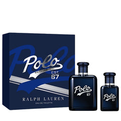 Polo 67 by Ralph Lauren for Men 4.2 oz EDT 2pc Gift Set (1.4 oz )