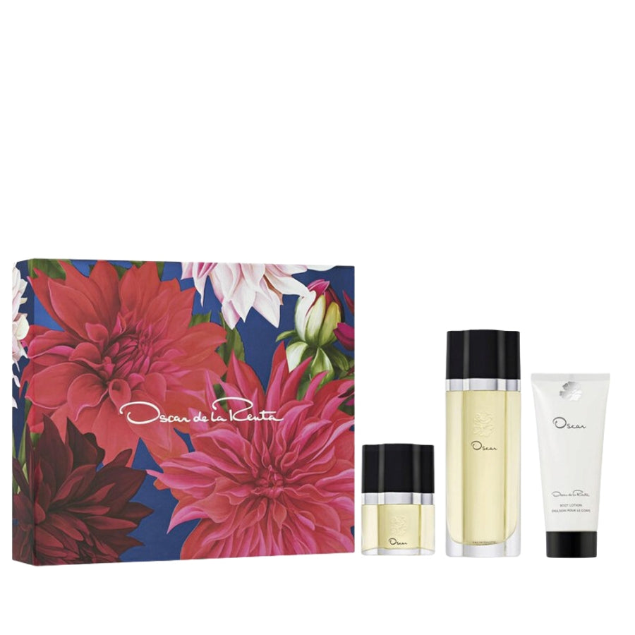 Oscar de la Renta EDT 3.4 oz three-piece gift set