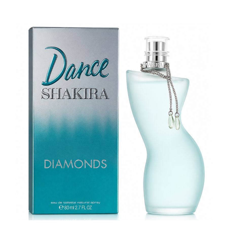 Shakira Dance Diamonds EDT 2.7 oz crystal-accented bottle