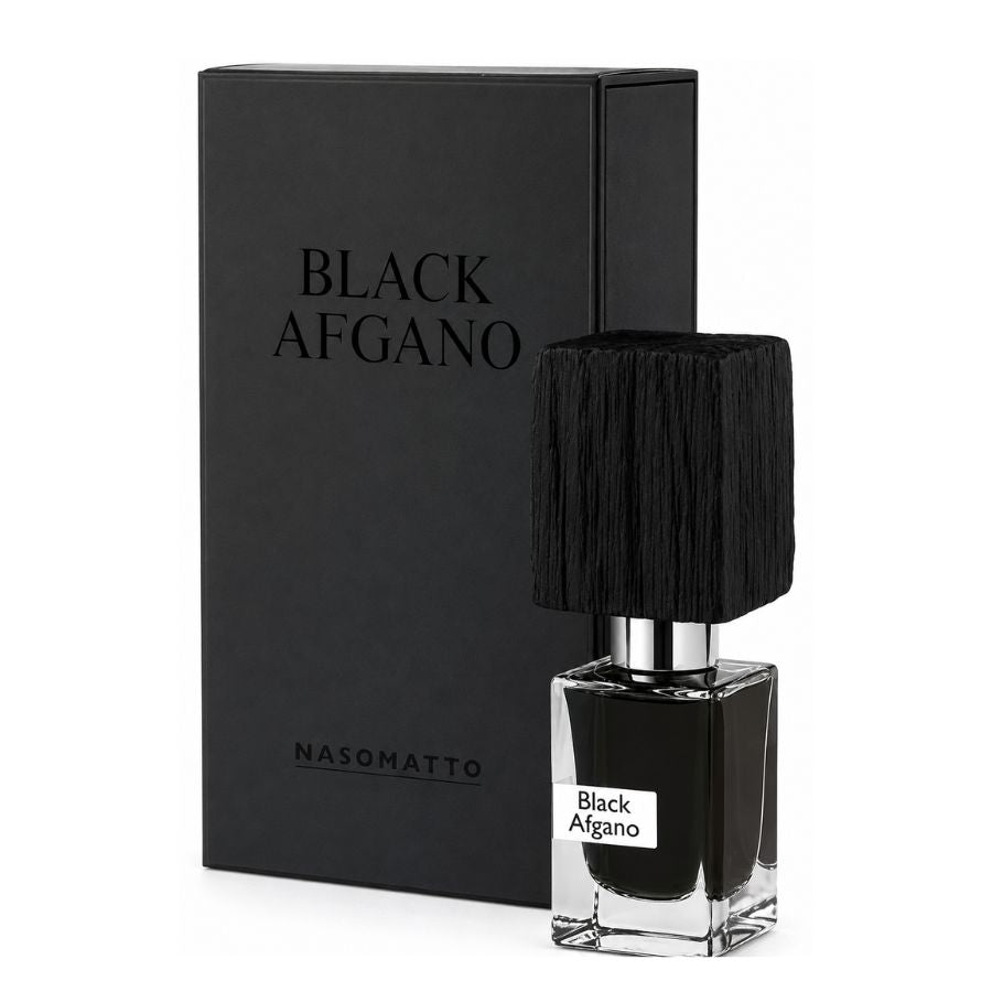 Nasomatto Black Afgano perfume 1 oz black wood-cap bottle