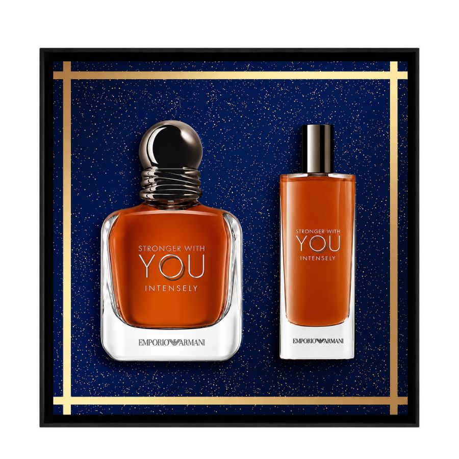 Stronger With You Intensely EDP 3.4 oz two-piece gift set