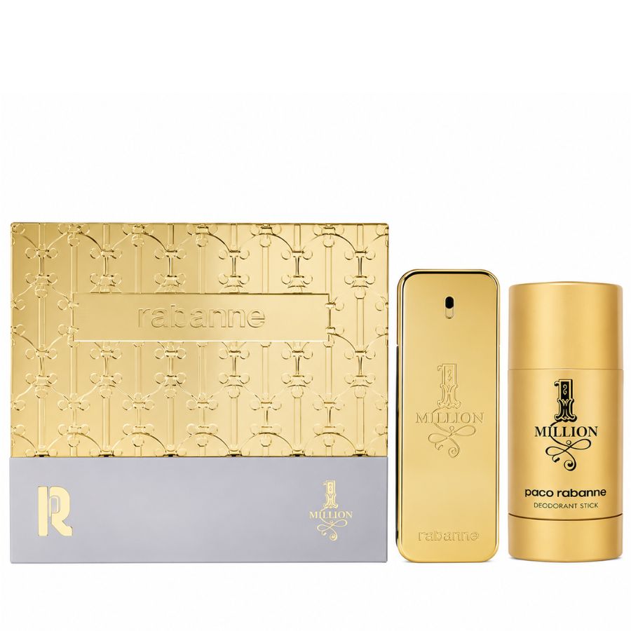 Paco Rabanne 1 Million EDT 3.4 oz deodorant gift set
