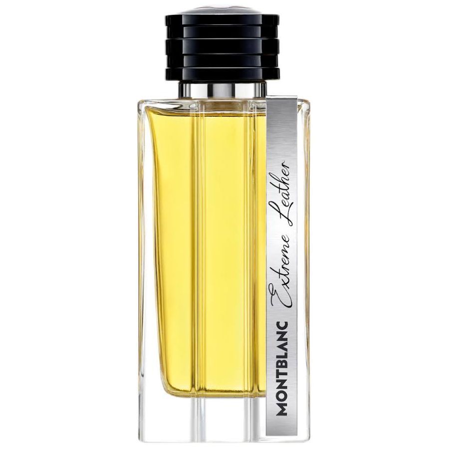 Extreme Leather by Montblanc for Men 4.2 oz EDP Spray Tester black luxury bottle