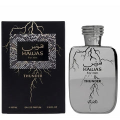 Hawas Thunder by Rasasi for Men 3.4 oz EDP Spray