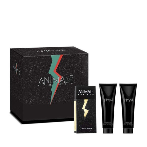Animale by Animale for Men 3.4 oz EDT 3pc Gift Set - PLA