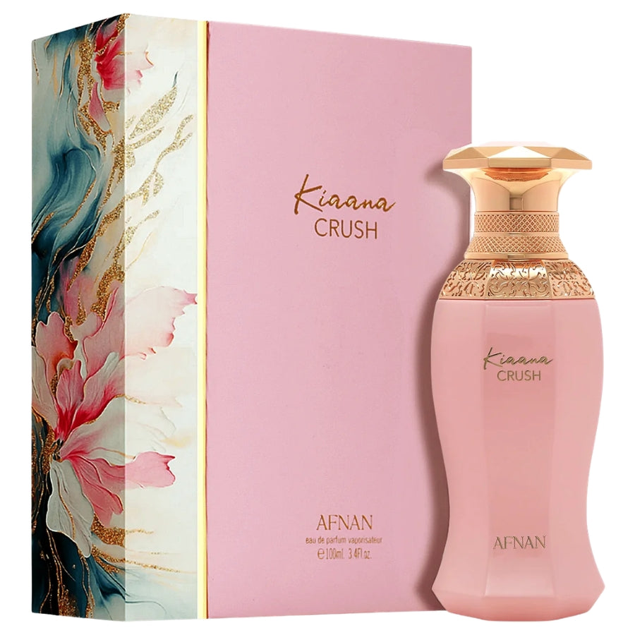 Kiaana Crush Afnan women's perfume 3.4 oz EDP pink bottle