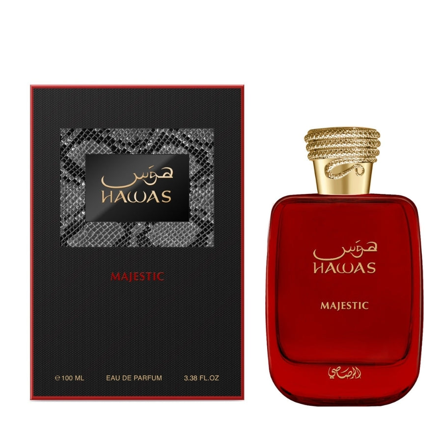 Hawas Majestic by Rasasi for Unisex 3.4 oz EDP Spray