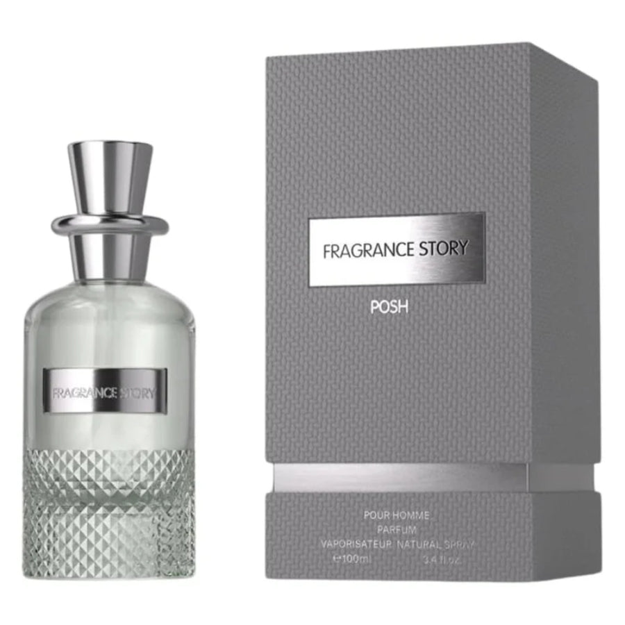 Posh Fragrance Story men's Parfum spray 3.4 oz bottle