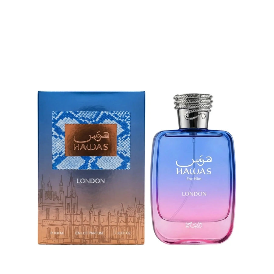 Hawas London by Rasasi for Unisex 3.3 oz EDP Spray