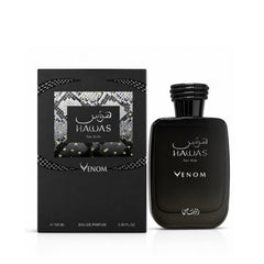 Hawas Venom by Rasasi for Unisex 3.3 oz EDP Spray