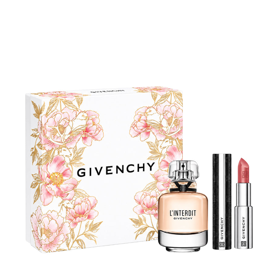 L'Interdit by Givenchy for Women 2.7 oz EDP 2pc Gift Set (Lipstick)