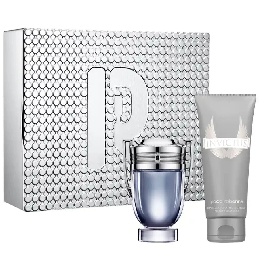 Paco Rabanne Invictus 3.4 oz EDT two-piece gift set