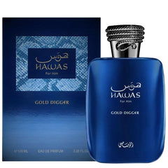 Hawas Gold Digger by Rasasi for Men 3.4 oz EDP Spray