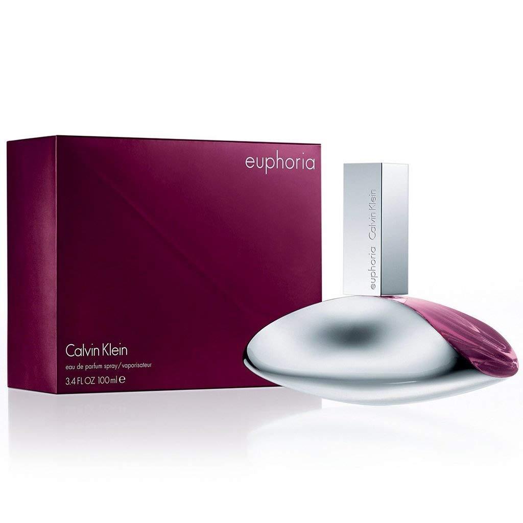 Calvin Klein Euphoria EDP 3.4 oz women’s perfume, orchid-shaped bottle