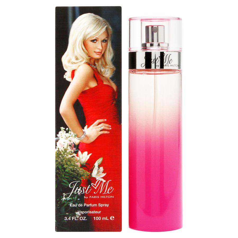 Paris Hilton Just Me EDP perfume 3.4 oz pink bottle