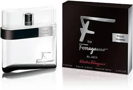 F by Ferragamo Black men’s EDT, 3.4 oz black-gradient bottle