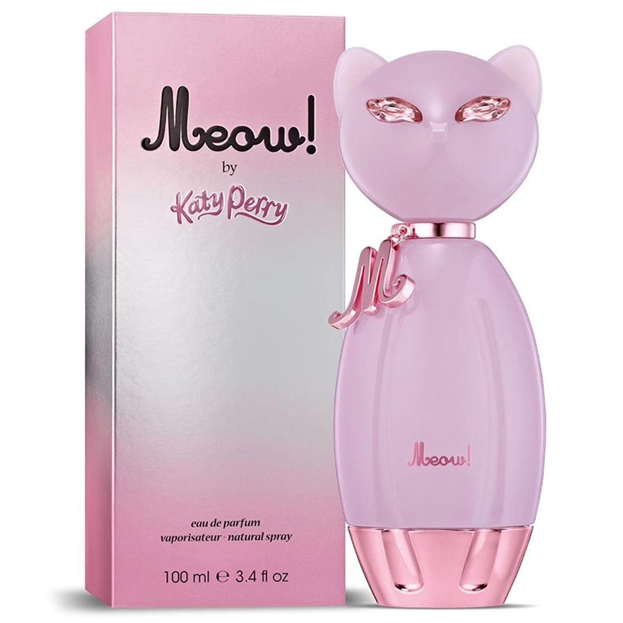 Meow by Katy Perry women’s EDP 3.4 oz pink cat bottle