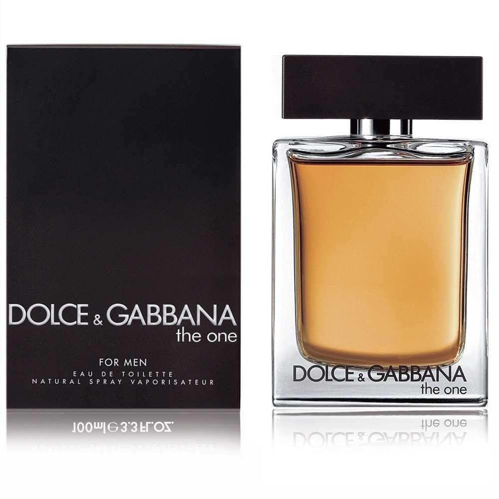 EDT para hombre The One by Dolce & Gabbana, botella ámbar de 3,3 oz