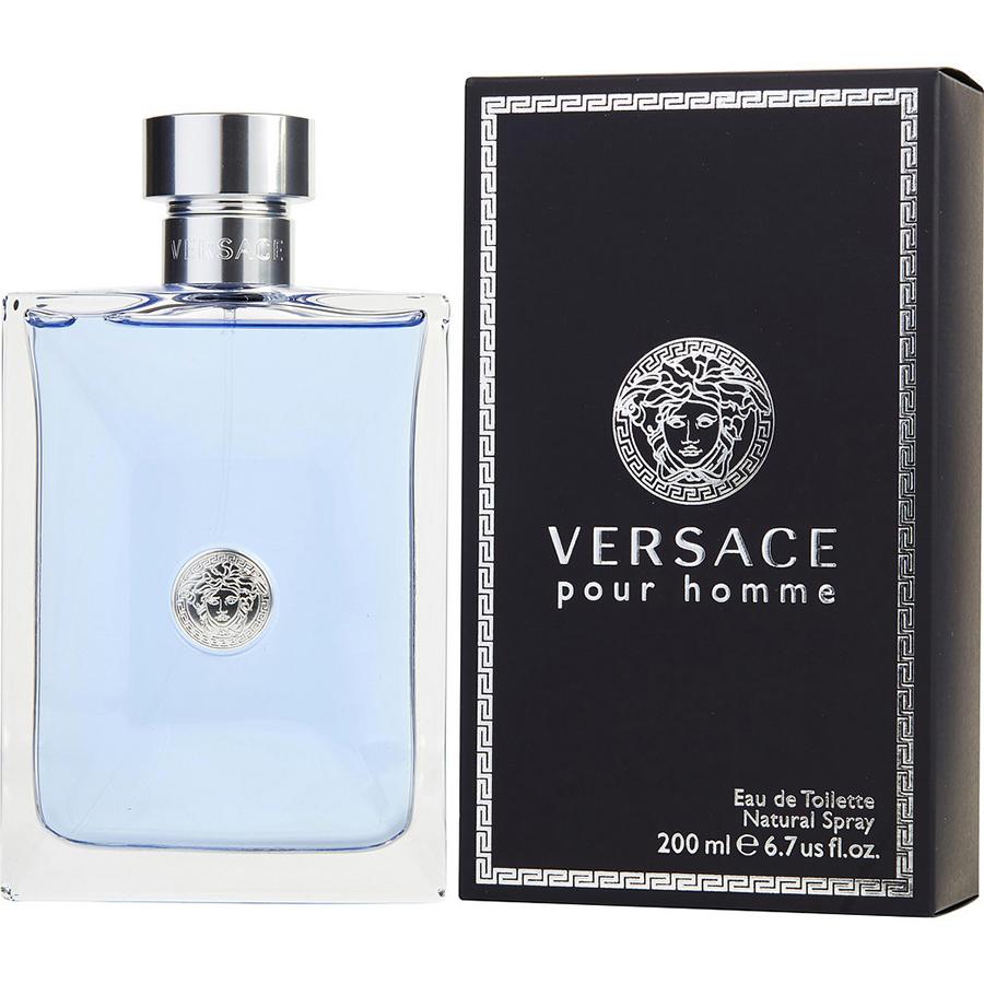 Versace Pour Homme colonia para hombre botella EDT de 6,7 oz