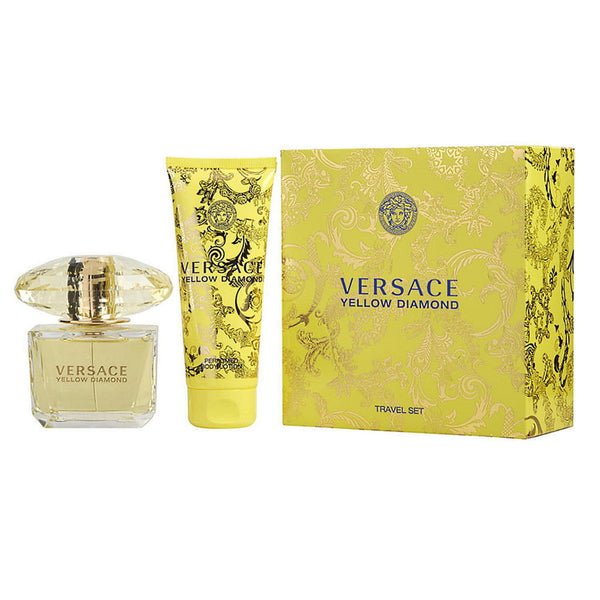 Yellow Diamond by Versace for Women 3.0 oz EDT Gift Set - Perfumes Los Angeles