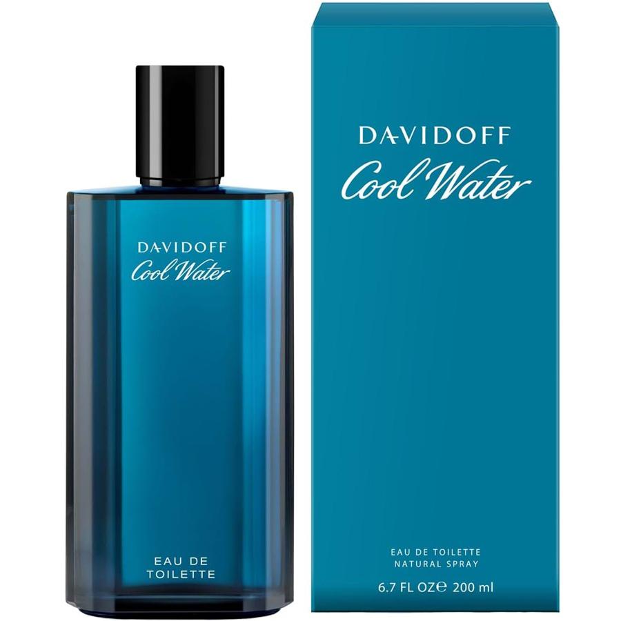 Foto de Cool Water de Davidoff para hombres, 6.7 oz EDT en aerosol