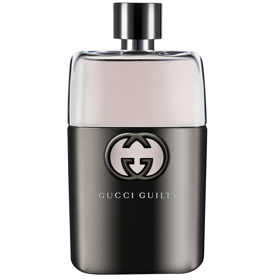 Gucci Guilty Pour Homme EDT Tester 3.0 oz men cologne smoky glass bottle