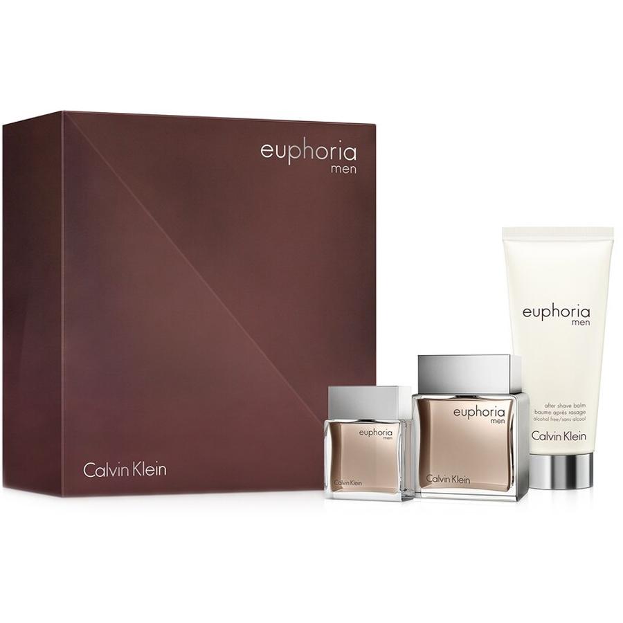 Calvin Klein Euphoria Men EDT 3.4 oz, 3-piece gift set, boxed