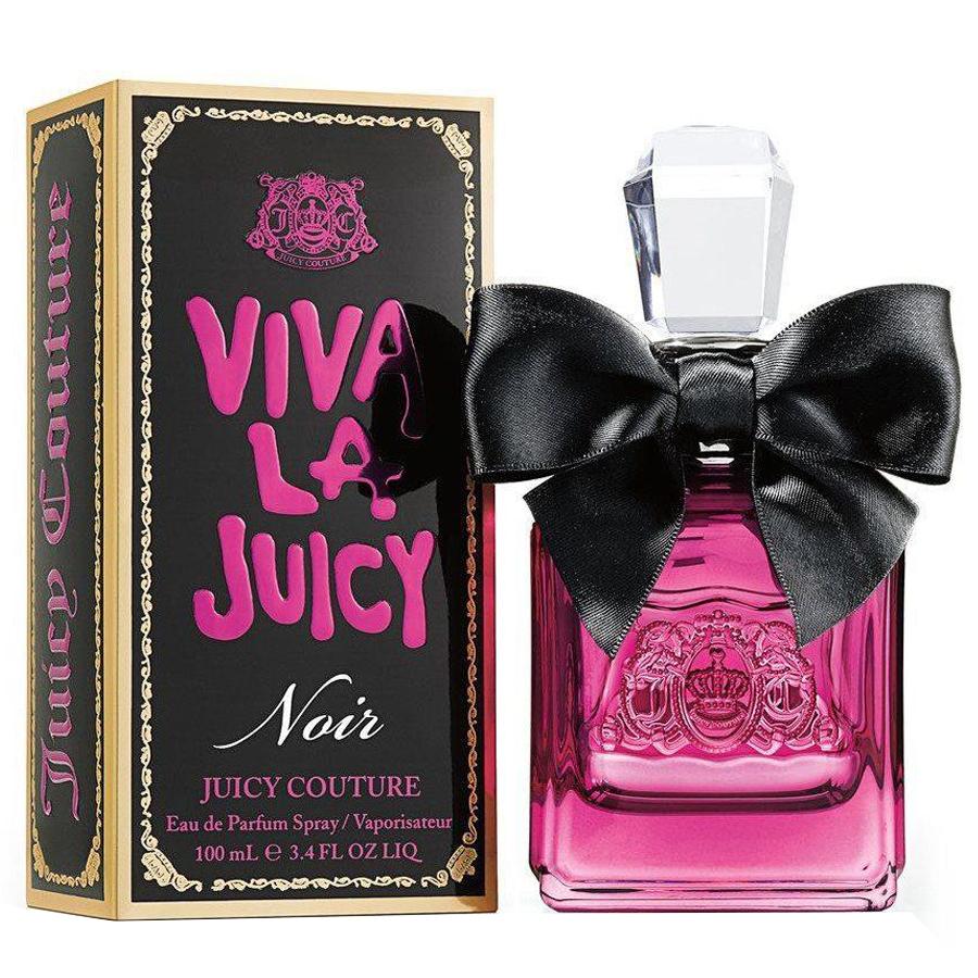 Viva La Juicy Noir EDP 3.4 oz pink bow bottle