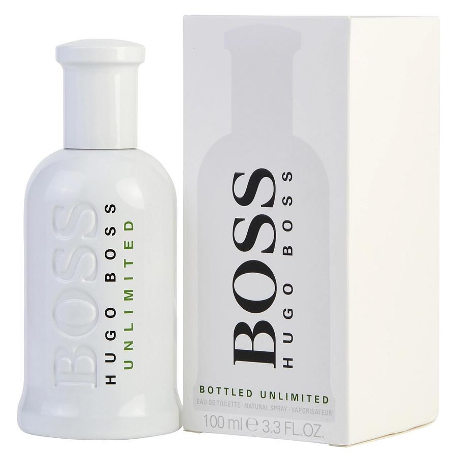 Foto de Boss Bottled Unlimited de Hugo Boss para hombres EDT en aerosol de 3.4 oz