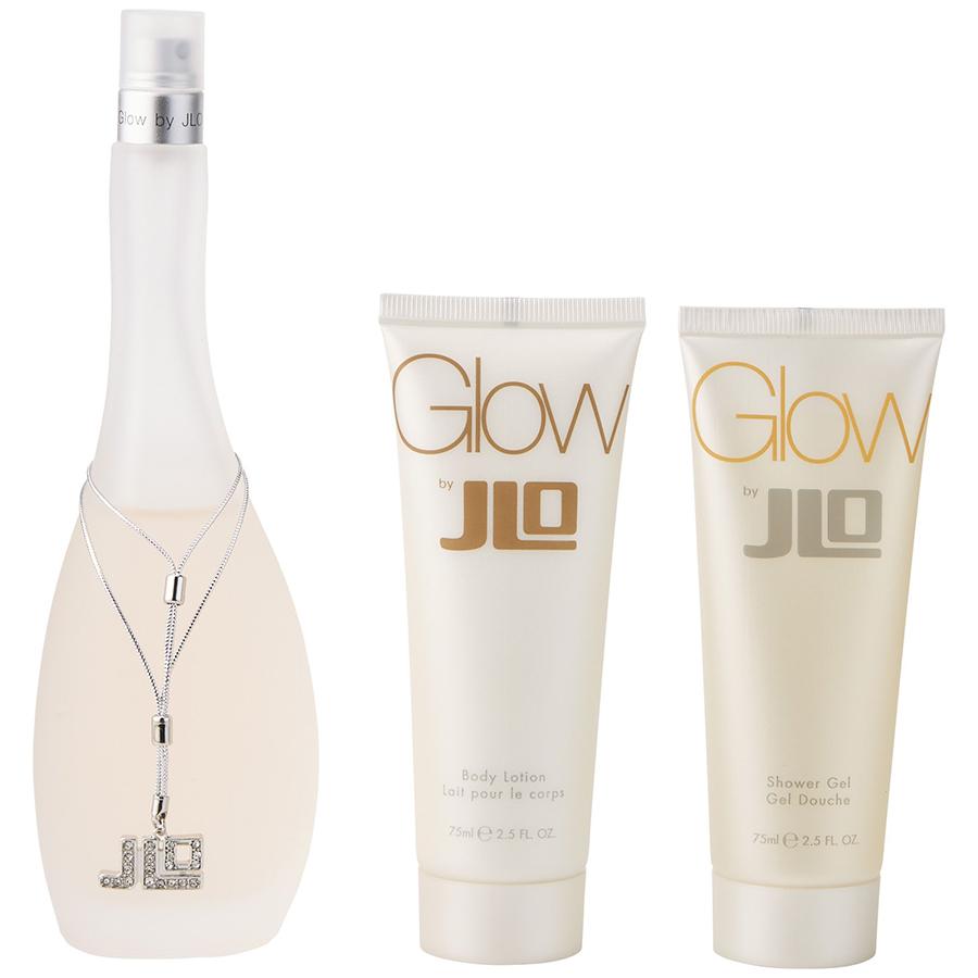 Glow by Jennifer Lopez women’s EDT 3.4 oz 3-piece gift set, boxed