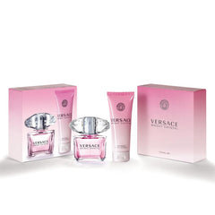 Bright Crystal de Versace para mujer, 3.0 oz EDT, set de regalo de 2 piezas