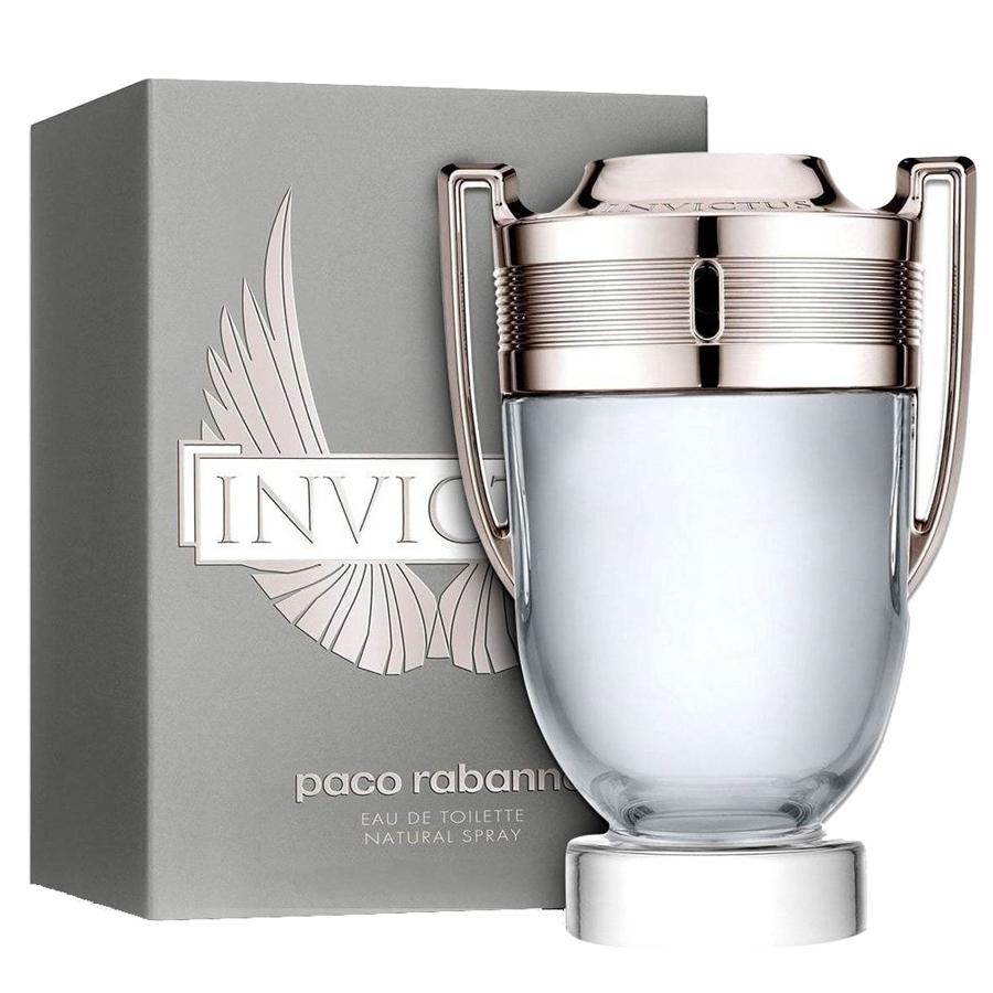 Paco Rabanne Invictus EDT 3.4 oz colonia para hombre, botella trofeo