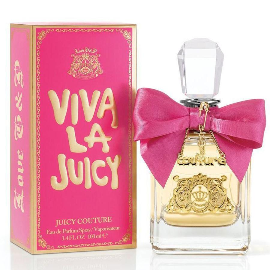 Viva La Juicy EDP 3.4 oz bottle with fuchsia bow