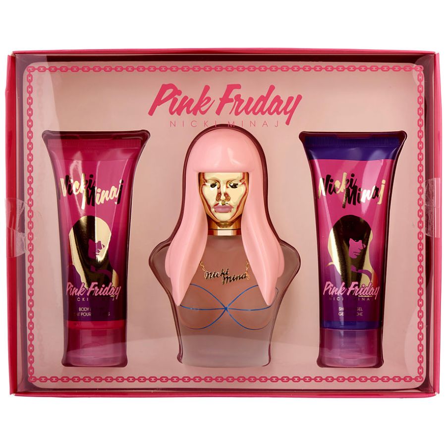 Pink Friday by Nicki Minaj 3pc gift set, 3.4 oz EDP