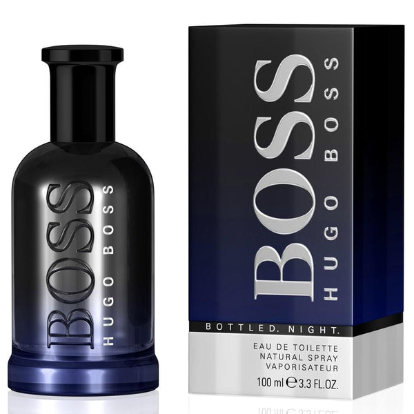 Photo of Boss Bottled Night by Hugo Boss for Men 3.4 oz EDT Spray