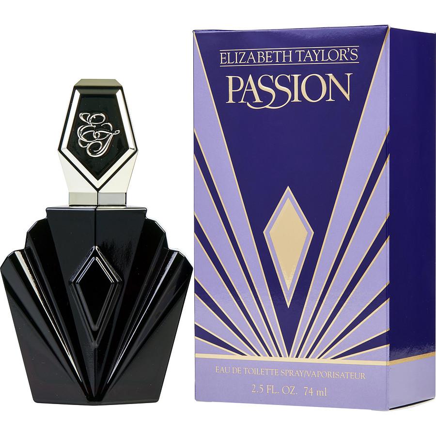 Foto de Passion de Elizabeth Taylor para mujer, spray EDT de 2,5 oz
