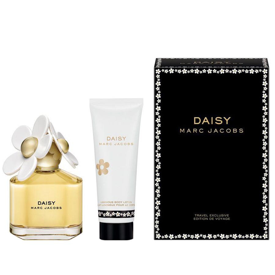 Daisy EDT 2pc gift set 3.4 oz white floral bottle
