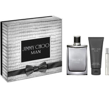 Jimmy Choo Man by Jimmy Choo for Men 3.4 oz EDT 3pc Gift Set