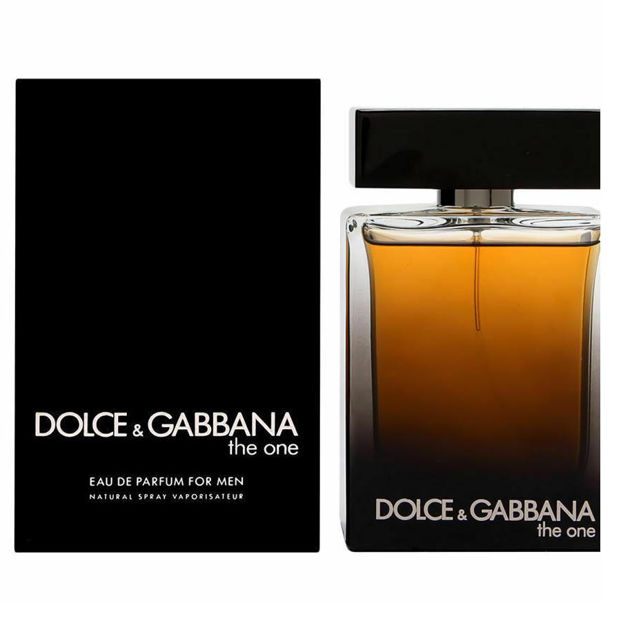 Dolce & Gabbana The One for Men EDP 3.4 oz amber bottle