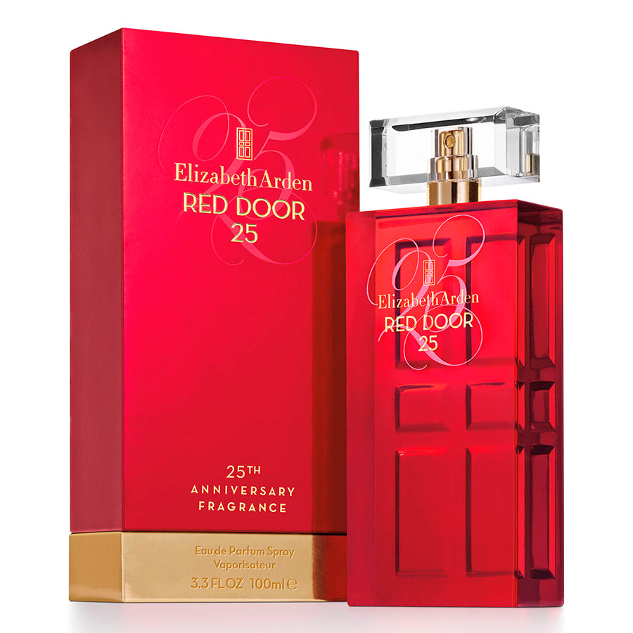Foto del 25 aniversario de Red Door de Elizabeth Arden para mujer en spray EDP de 3,4 oz